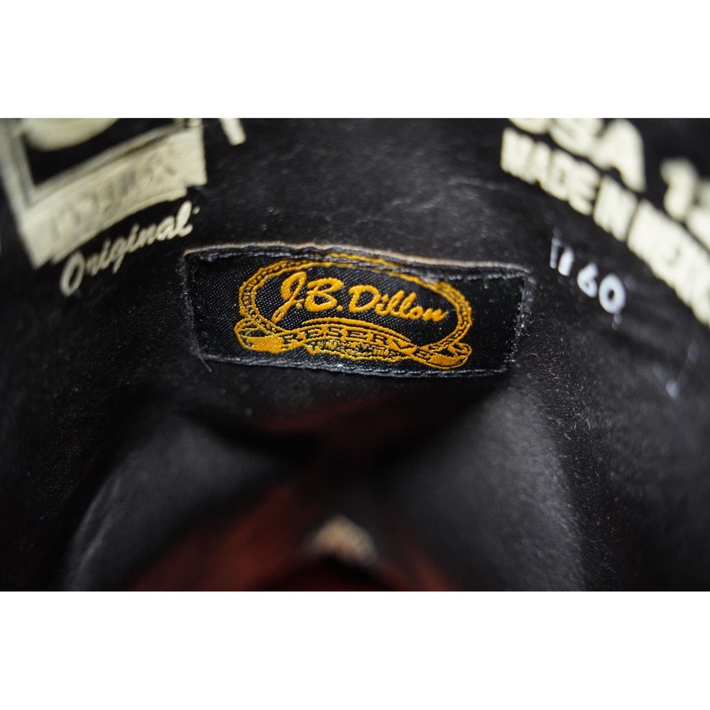 J.B. Dillon Reserve JBR1001 Gray Python Cowboy Bo… - image 10